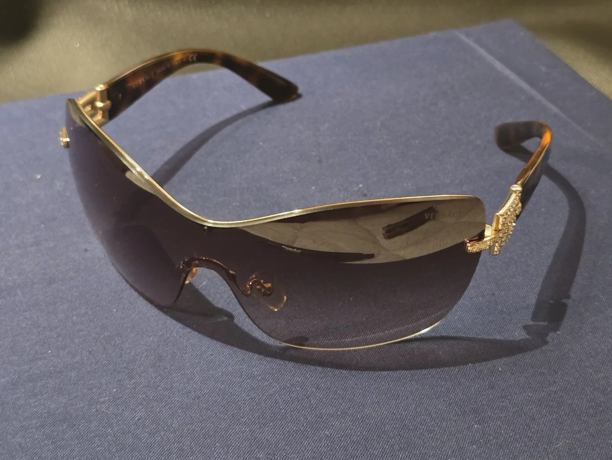Versace Rimless Sunglasses for Men for sale | eBay