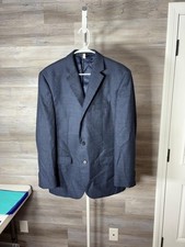 Ralph Lauren Textured Navy Sport Coat 1562