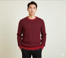 Club Room Mens Two-Tone Crewneck Pullover Sweater