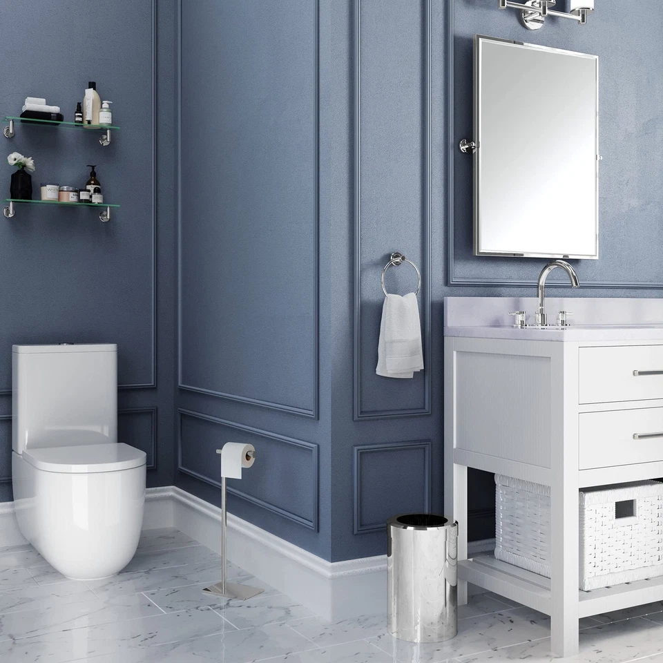 1686 Latitude II, Aplique Triple, Cromo/Montaje en Pared Aplique 3 Luces Baño... Foto 4 de 4