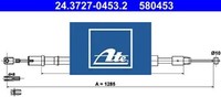 ATE 24.3727-0453.2 Seilzug FüR Feststellbremse Handbremsseil Bremsseil