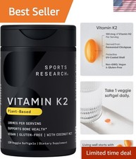 Vitamin K2 MK-7 Softgels 120