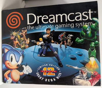 Sega Dreamcast Ultimate Gaming System Limited Edition Open Box Sealed Read