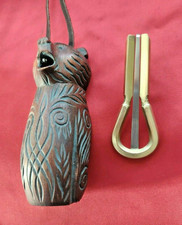 MOUTH HARP Kamuz MUSICAL instrument +BEAR CASE Great Gift UK seller