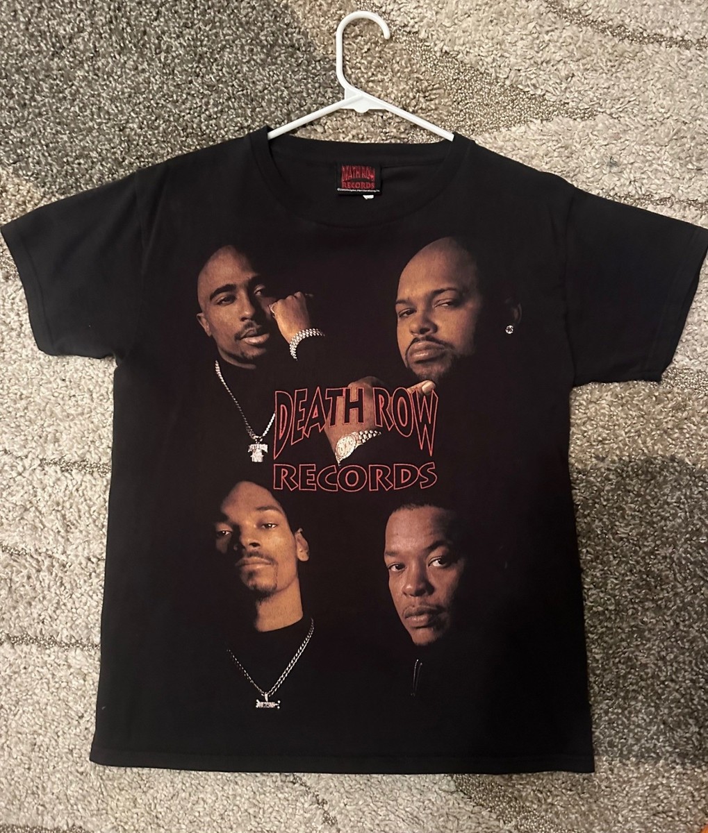 Vintage Death Row Records Tupac 2Pac Snoop Dogg Dr. Dre Suge Small