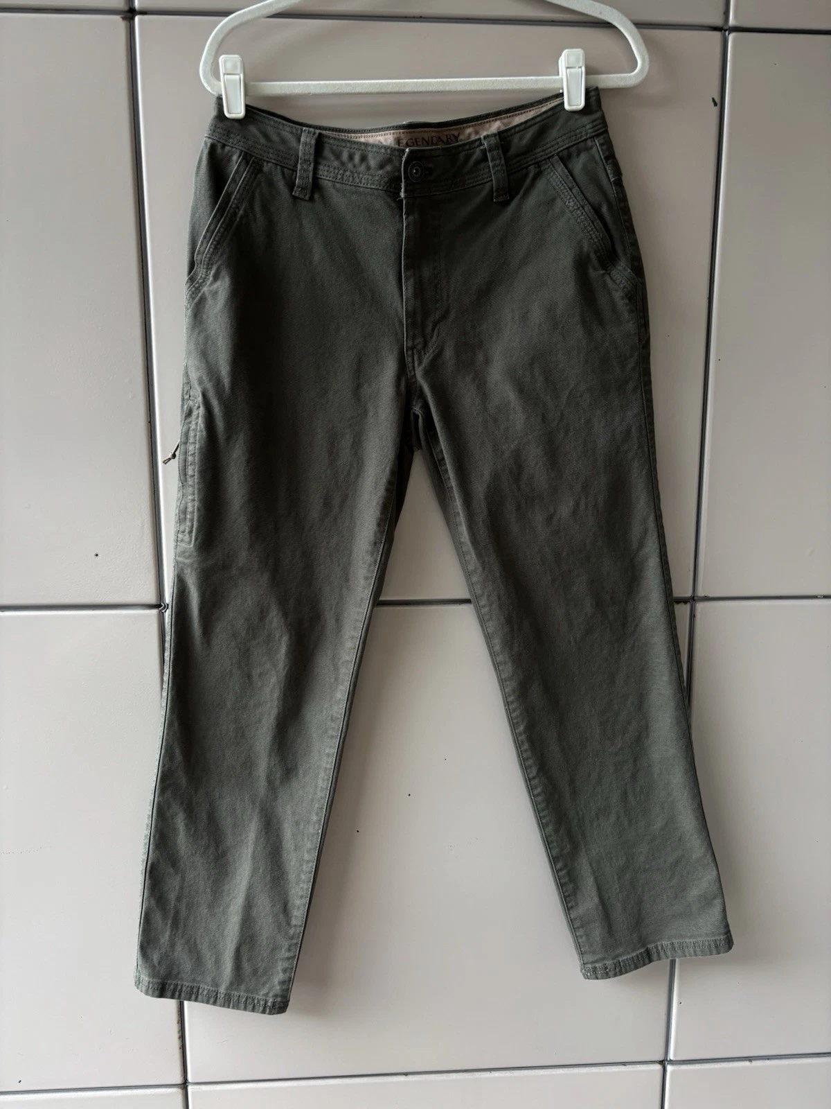 Legendary Outfitters Men’s Relaxed Fit Canvas Pants Size 32x30