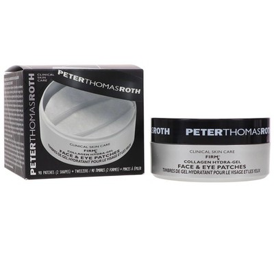 Peter Thomas Roth FIRMx Collagen Hydra-Gel Face & Eye Patches 90 Ct New in Box