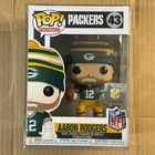 Funko Pop! Aaron Rodgers #43, Green Bay Packers, Home Jersey, Football NFL