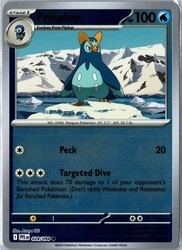 Prinplup 028/094 Phantasmal Flames Reverse Holo