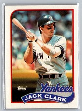 1989 Topps #410 Jack Clark