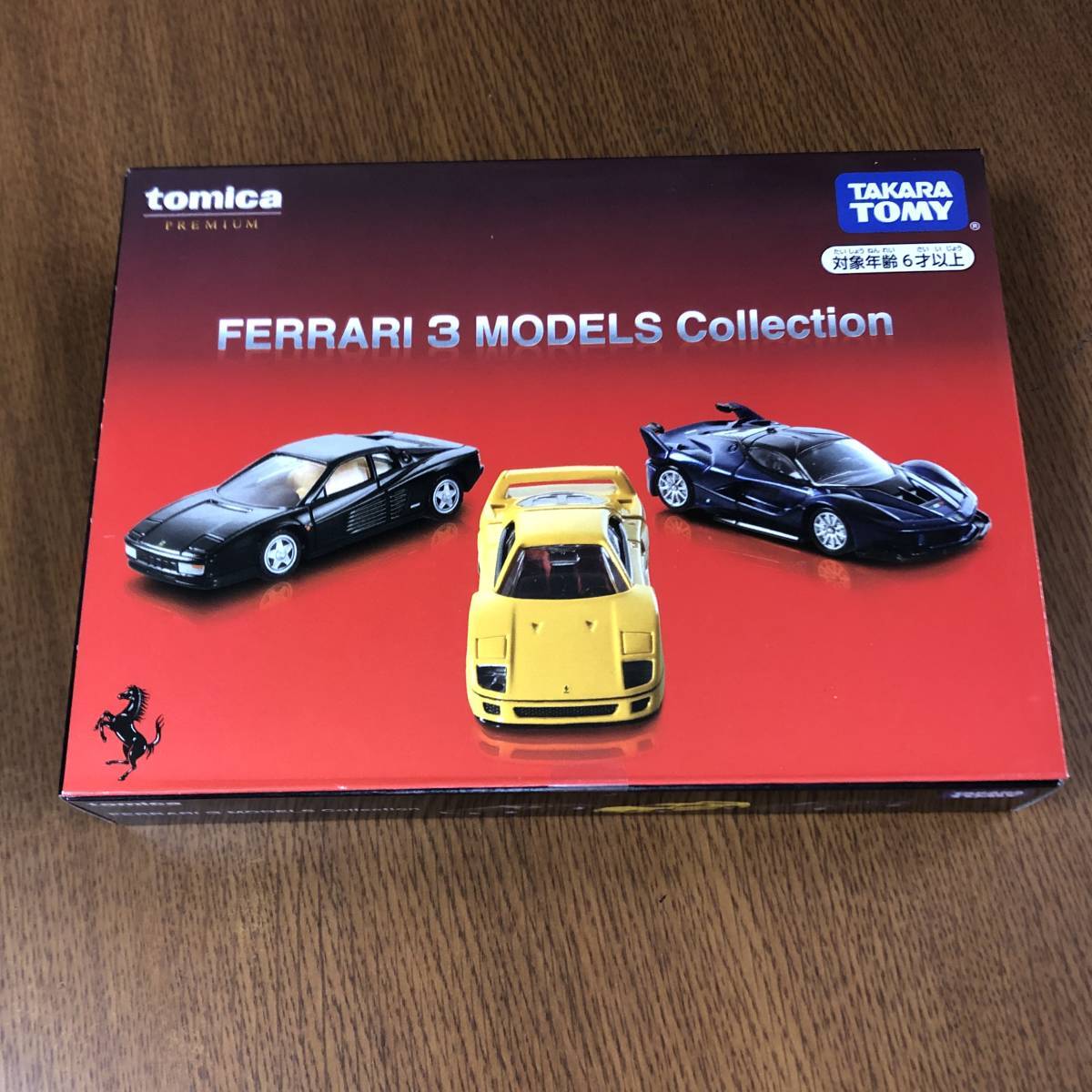 Tomica Premium FERRARI 3 MODEL Collection Set Box 2023 Testarossa 