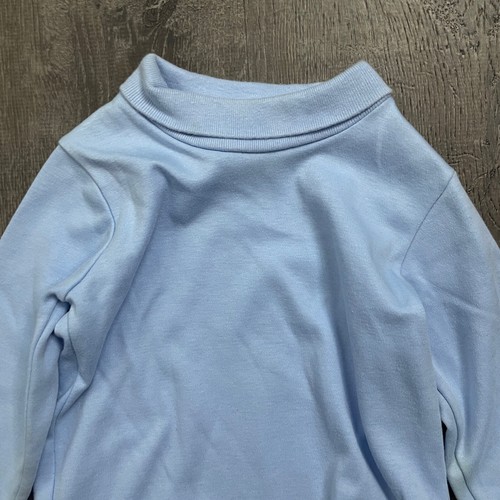 Patsy Aiken Jungen T-Shirt Langarm hellblau Stehkragen Größe 18 Monate - Bild 2 von 5