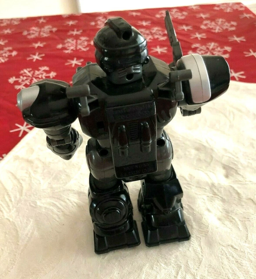 M.A.R.S. MOTORIZED ATTACK ROBO SQUAD BLACK "XSS" 7"IN ROBOT HAP P KID 2005 - Image 4 of 4