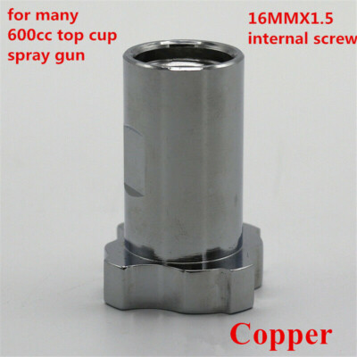 Spray Gun Connector M16 x 1.5mm Internal Thread For Cup Gun Pot Joints Adapter