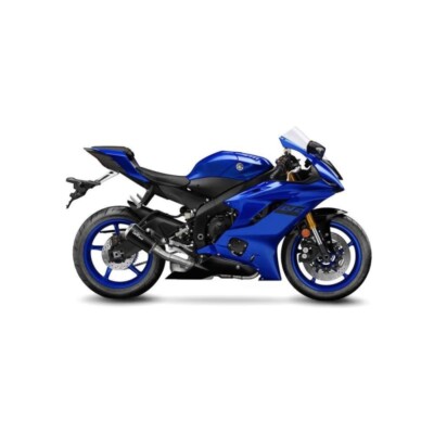 LEOVINCE EXHAUST TERMINAL LV-10 BLACK EDITION FOR YAMAHA YZF-R6 17-20 STAINLESS STEEL-COD.