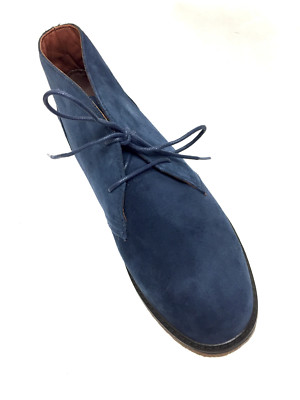 Polo Ralph Lauren Chukka Boots Mens 11.5 D Blue Marlow Suede Leather Crepe Sole Polo Ralph Lauren Marlow Chukka Desert Blue Suede Boots Mens  main image 2
