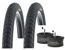 2x Kenda K-907 Krackpot BMX Reifen Fahrradreifen 20x2.25 Freestyle 20" und 2x AV