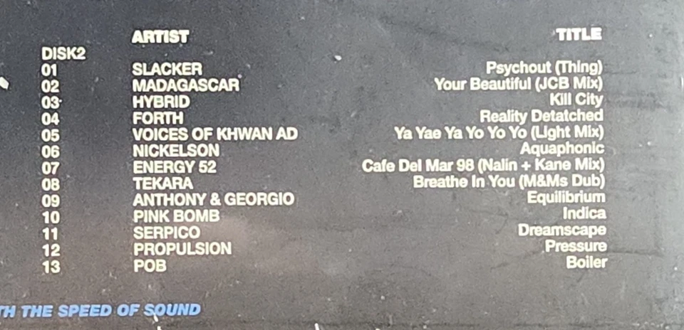 Nick Warren Travelogue- Global Underground 8: Nick Warren Live In Brazil CD u-1H - Image 4 of 4