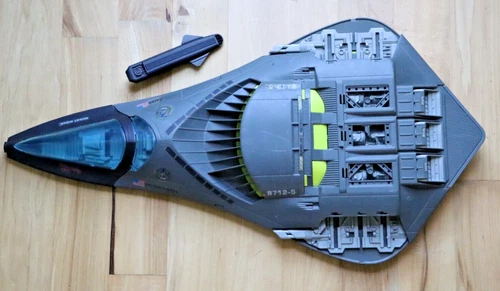 Vintage 1988 PHANTOM X-19 Stealth Fighter Jet G.I. Joe ARAH Hasbro Incomplete