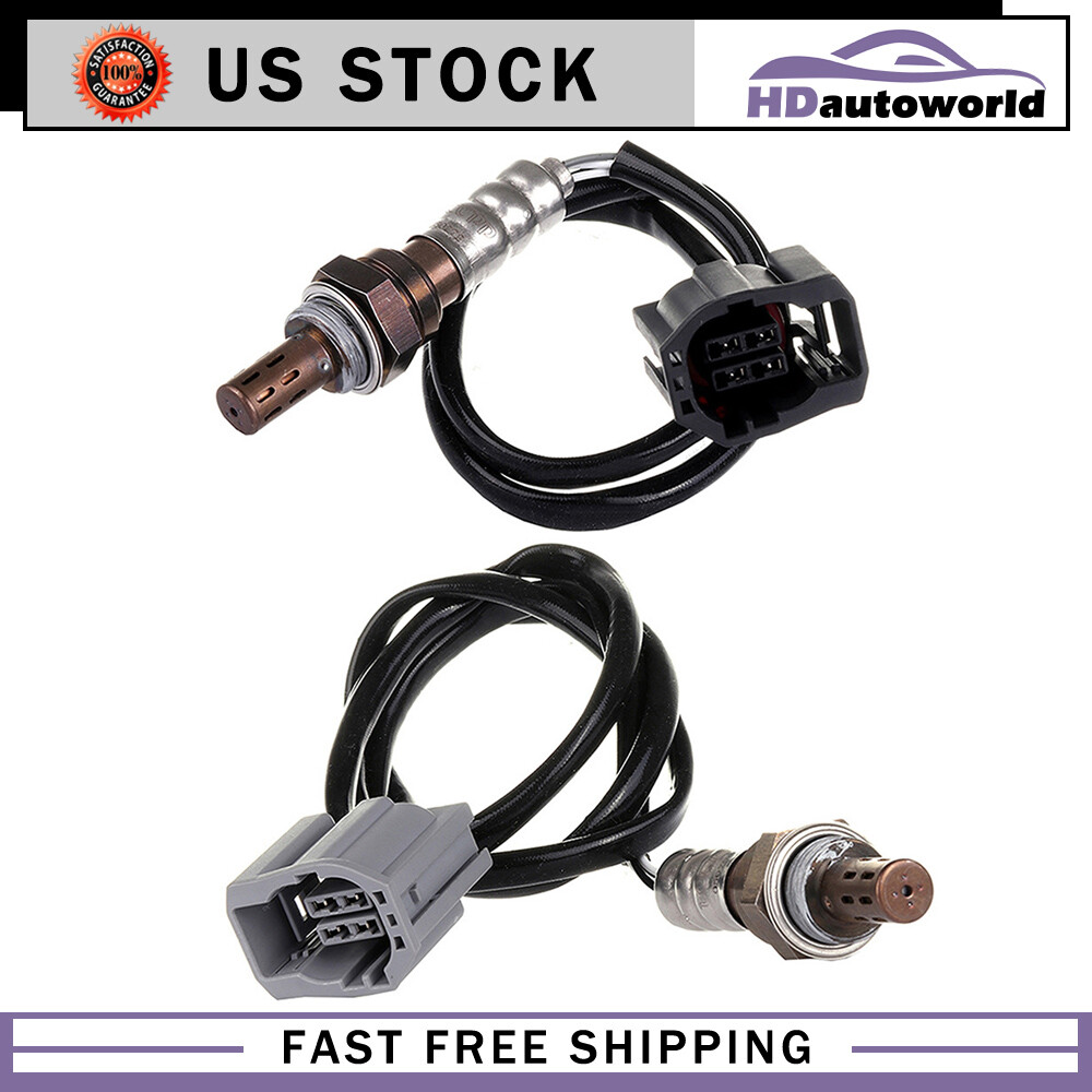 2pcs For 2006-07 Mazda 5 2.3L Upstream&Downstream Oxygen Sensor 02