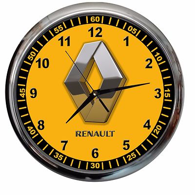 orologio da parete RENAULT auto officina garage meccanico | eBay
