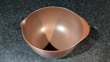 Rosti Mepal-Service 4 L Large Vintage Mixing Bowl Denmark Brown Mid century