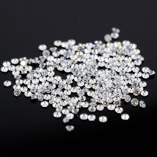 0.10ct Moissanite Stone Loose Round Cut White D Color VVS1 2.9 mm