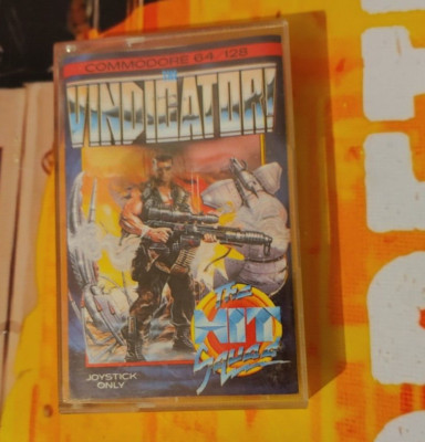 The Vindicator (1988 Imagine) Commodore 64 (Tape, Box, Manual) working CIB 8-bit