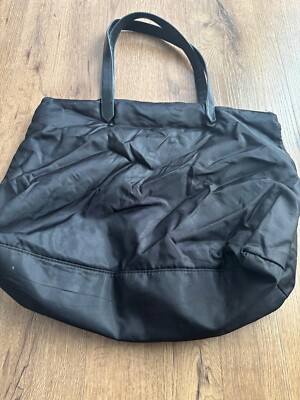Givenchy Parfums Tote Bag medium Black Nylon Zip Packable Double Top Handles