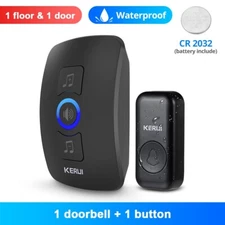 KERUI M525 Outdoor Wireless Doorbell Waterproof Smart Home Door Bell Chime Kit 