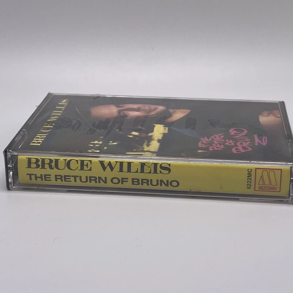 Bruce Willis The Return of Bruno Cassette Tape 1987 Motown 6222MC NEW - Image 3 of 4