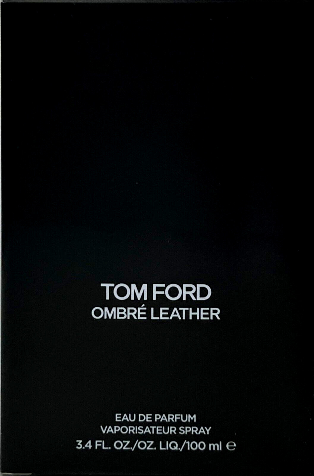 TOM FORD OMBRE LEATHER EAU DE PARFUM SPRAY UNISEX Oz 100 ml