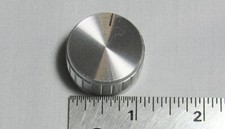 Silver Knob 30x17mm fits 6mm shaft Volume Control Russound, M S others
