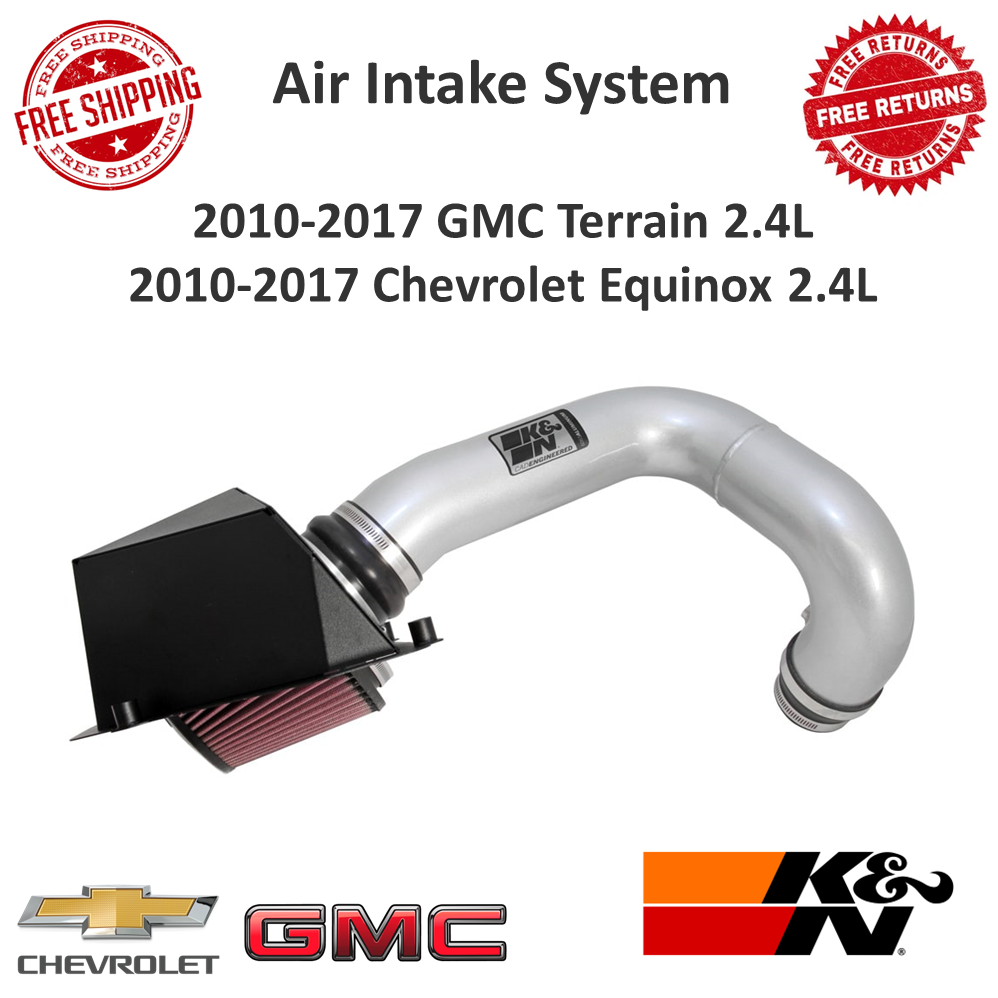 K&N 77 Series Air Intake System 9.32 HP For 10-17 Chevy Equinox