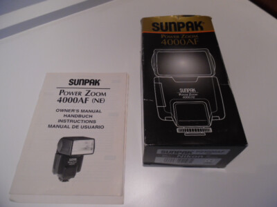 Blitzlichtgerät Sunpak 4000 S ZOOM