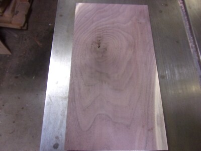 1 PC WALNUT LUMBER WOOD KILN DRIED BOARD 14 1/2''X 8 1/16''X 5/8'' LOT 1187V FLAT