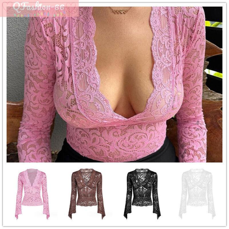 Womens Crop Top Latin Shirt Dance Blouse Salsa Costumes Floral Y2k Sexy Party-image