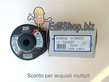 Mola-Disco sbavatura ferro, acciaio,SAIT DS METAL diam. 115x6