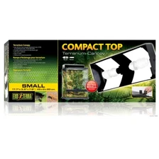 EXO TERRA Compact Top Terrarium Canopy Small 17.7 x 3.5 x 7.8 inch PT2226