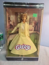2004 Grease Barbie Doll Sandy Olsson Olivia Newton John Yellow C4773