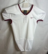 Nike Team Football Pro A04800-342 Training White Jersey Men Large L NEW MSR $90