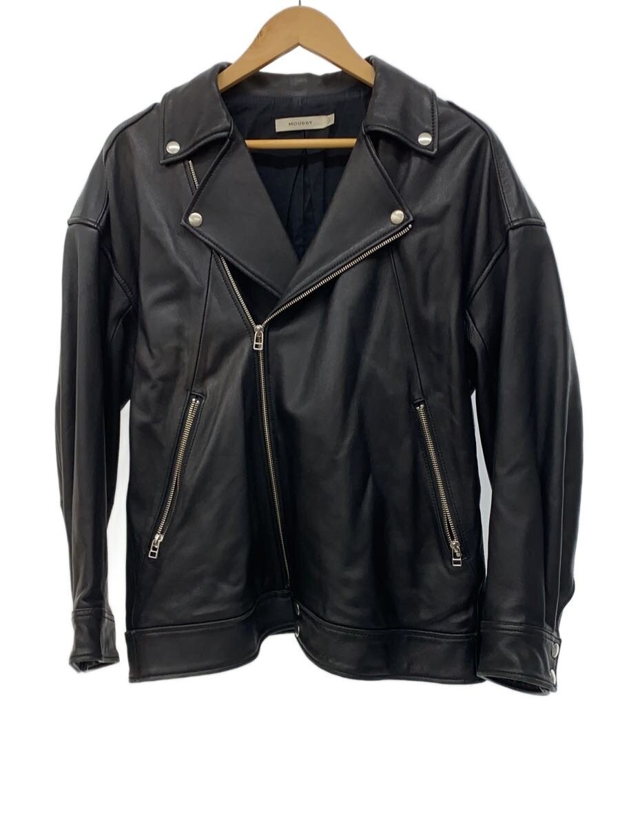 Moussy Double Riders Jacket/Free/Sheep Leather/Blk/010Dss30-1240 3473