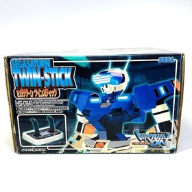 Sega Saturn Twin Stick HSS-0151 Controller HSS-0154 OPEN Box for Virtual-On