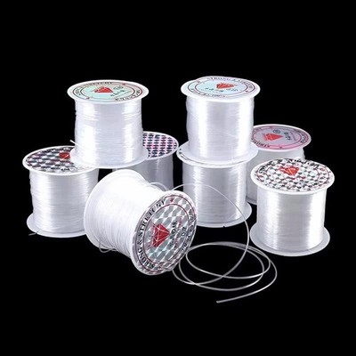 NEU STARKE KRISTALL ANGELSCHNUR PE NYLON GEFLOCHTENE SCHNUR FADEN MONOFILE 0,2MM-