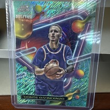 2023-24 Topps Chrome Cosmic #84 Donte DiVincenzo Aqua Refractors /149