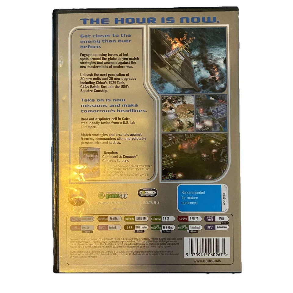 Command And Conquer Generals Zero Hour PC Game Expansion Pack Complete - Image 2 of 4