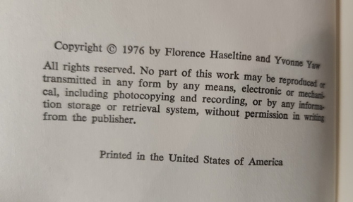 F. Haseltine/Y. Yaw; Woman Doctor - Internship of Modern Woman; 1976; G+ - Picture 7 of 11