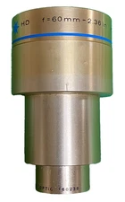 ISCO 60mm Ultra Blue Star HD F2.0 35mm Cine Projection Lens Good used!