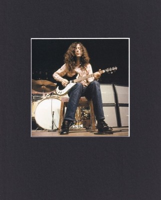 8X10'' Matted Print Art Picture Band Led Zeppelin: 1975 Jimmy Page