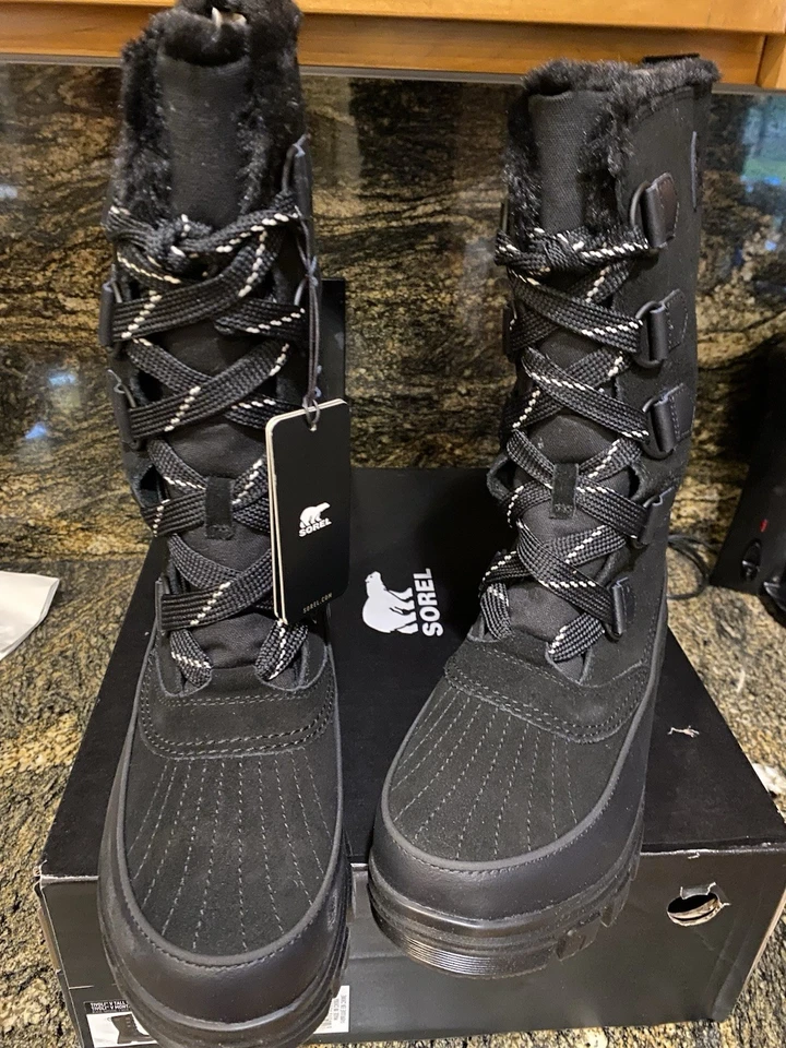 NEW Womens Sorel Tivoli V Tall Waterproof Boots Shoes, size 9 - Image 2 of 4